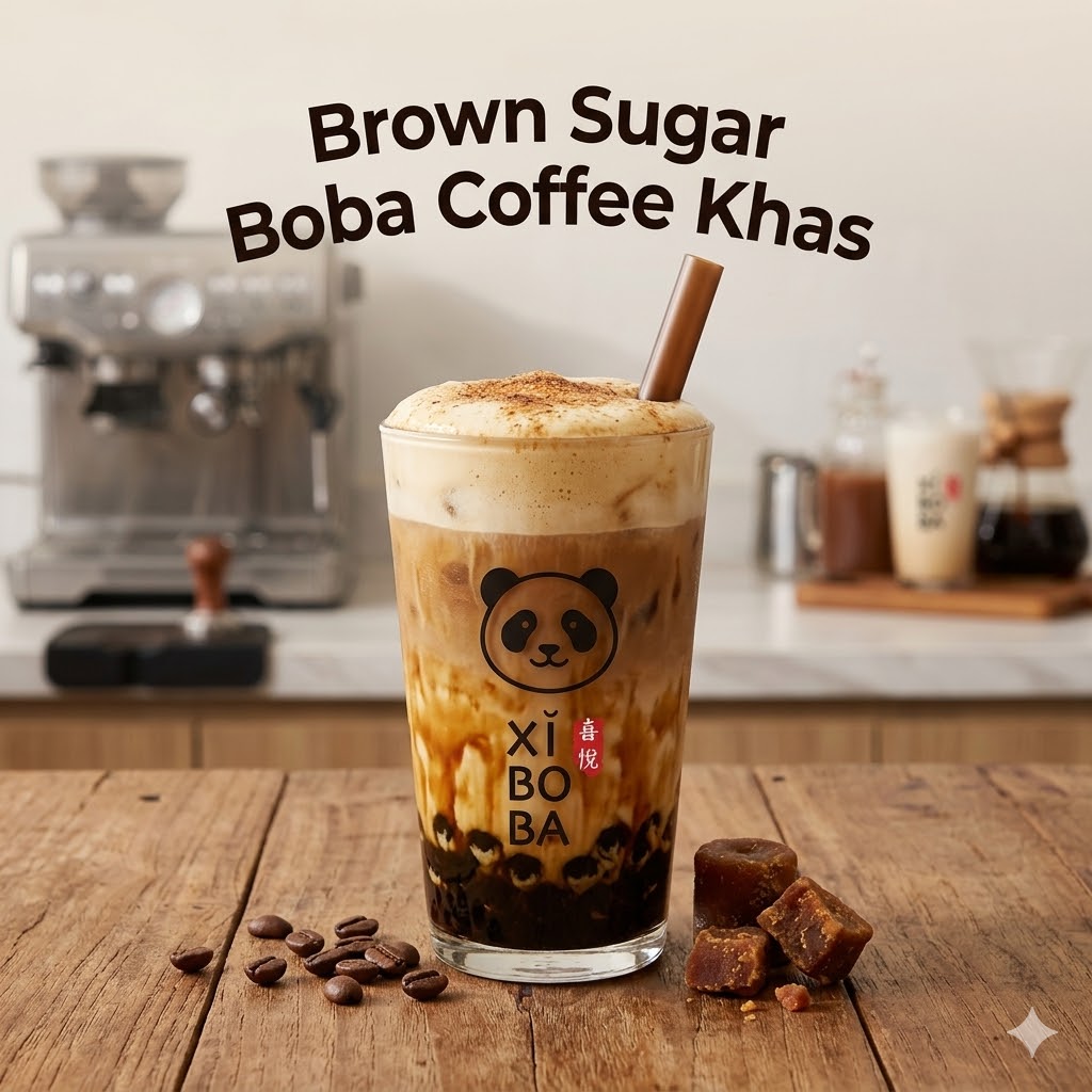 Brown Sugar Boba Coffee